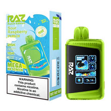 Sour Raspberry Punch Flavored RAZ DC25000 Disposable Vape Device - 25K Puffs - 3PK | Everything Vapes
