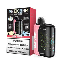 Sour Straws Flavored Geek Bar Pulse X Disposable Vape Device - 25K Puffs - 3PK | EveryThing Vapes