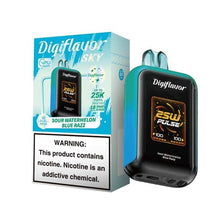 Sour Watermelon Blue Razz Flavored Geek Bar Skyview Disposable Vape Device - 25K Puffs - 10PK | EveryThing Vapes