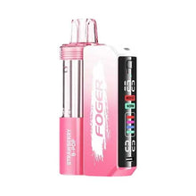 Strawberry B-Pop Flavored Foger Switch Pro Disposable Vape Device - 1200K Puffs - 10PK | EveryThing Vapes