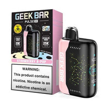 Strawberry B-Pop Flavored Geek Bar Pulse X Disposable Vape Device 10PK | EveryThing Vapes