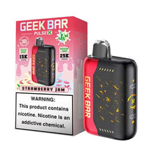 Strawberry Jam Flavored Geek Bar Pulse X Disposable Vape Device - | EveryThing Vapes