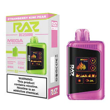 Strawberry Kiwi Pear Flavored RAZ DC25000 Disposable Vape Device - 25K Puffs - 6PK | Everything Vapes