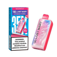 Strawberry Flavored Lost Mary MT35000 Disposable Vape Device - 35K Puffs - 10PK | EveryThing Vapes