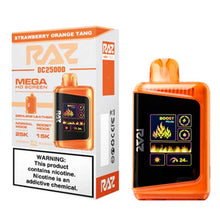 Strawberry Orange Tang Flavored RAZ DC25000 Disposable Vape Device - 25K Puffs - 6PK | Everything Vapes