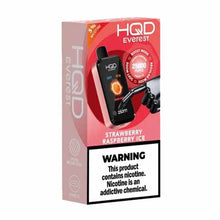 Straw Raspberry Gummy Flavored HQD Cuvie Everest Disposable Vape - 2500K Puffs | EveryThing Vapes