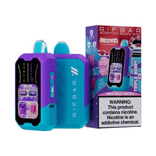 Triple Berry Ice Flavored Rifbar MixPro Disposable Vape Device - 40000K Puffs - 6PK | EveryThing Vapes