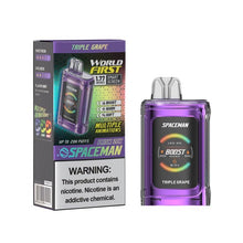 Triple Grape Flavored Spaceman Prism 20K Disposable Vape Device 3PK | EveryThing Vapes