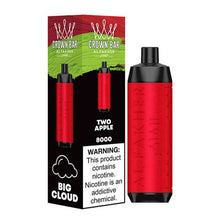 Two Apple (LCD Screen) Flavored Al Fakher Disposable Vape Device - 800K Puffs - 10PK | EveryThing Vapes