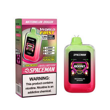 Watermelon Dragon Flavored Spaceman Nebula 25K Plus Disposable Vape Device 3PK | EveryThing Vapes