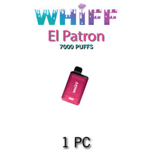 Whiff El Patron Disposable Vape Device by Scott Storch | 7000 Puffs - 1PC