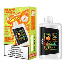 White Grape Gush Flavored RAZ DC25000 Disposable Vape Device - 25K Puffs - 6PK | Everything Vapes