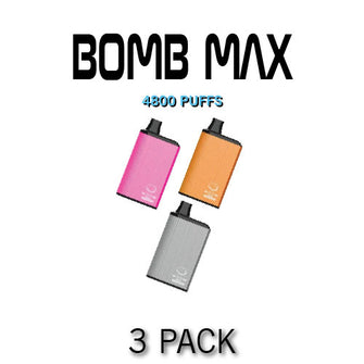 Bomb MAX Disposable Vape | 4800 Puffs - 3PK