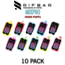 Rifbar MixPro Disposable Vape Device | 40000 Puffs - 10PK