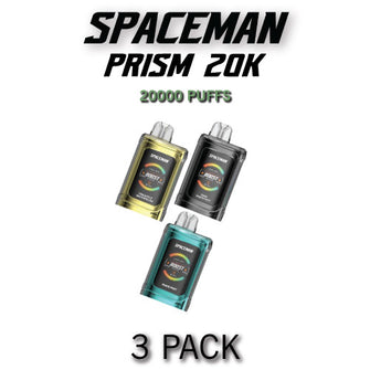 Spaceman Prism 20K Disposable Vape Device | 20000 Puffs - 3PK