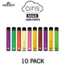 Airis MAX Disposable Vape Device - 10PK