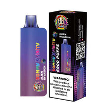 Alien Invasion Flavored Dummy Xfinity Disposable Vape Device – 6900 Puffs | everythingvapes.com - 6PK