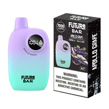 Apollo Grape (Aloe Grape) Flavored Future Bar Ai7 Disposable Vape Device 7000 Puffs 1PC | everythingvapes.com