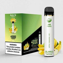 Apple Banana Ice Glamee Nova Disposable Vape Device 4000 Puffs - EveryThing Vapes