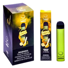 Banana Smoothie flavor Bomb Lux Disposable Vape 10PK | everythingvapes.com