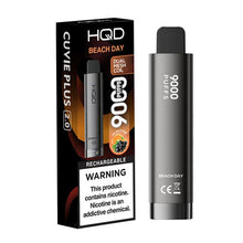 Beach Day Flavored HQD Cuvie Plus 2.0 Disposable Vape Device - 9000 Puffs | everythingvapes.com - 1PC