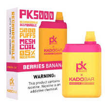 Berries Banana Flavored Pod King x Kado Bar PK5000 Disposable Vape Device - 5000 Puffs | everythingvapes.com -  6PK