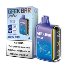 Berry Bliss Flavored Geek bar Pulse Disposable Vape Device - 15000 Puffs | everythingvapes.com - 1PC