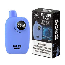 Big Bang Raz (Blue Raspberry) Flavored Future Bar Ai7 Disposable Vape Device 7000 Puffs 1PC | everythingvapes.com