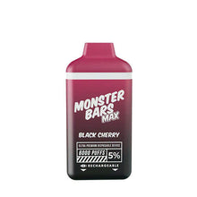 Monster Bars MAX Disposable Vape Device by Jam Monster - 10PK Frozen Banana Ice