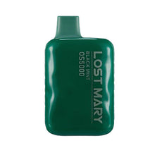 Black Mint Flavored EBDesign LOST MARY OS5000 Disposable Vape Device - 5000 Puffs | everythingvapes.com - 3PK
