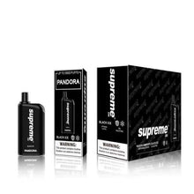 Black Ice flavored Supreme Pandora Disposable Vape Device 7000 Puffs
