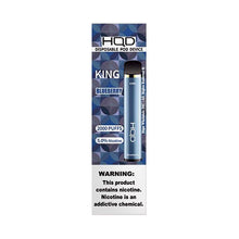 Blueberry-HQD King Disposable Vape