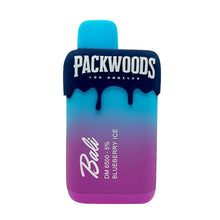 Blueberry Ice Flavored Bali x Packwood Disposable Vape Device - 6500 Puffs | everythingvapes.com - 1PC