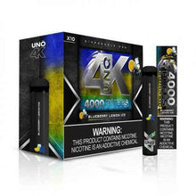 Blueberry Lemon Ice-Uno 4K Disposable Vape Pod