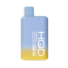 1 Piece Blueberry Lemonade Flavored HQD Cuvie BAR Disposable Vape Device 7000 Puffs | everythingvapes.com