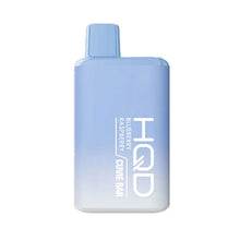6 Pack Blueberry Raspberry Flavored HQD Cuvie BAR Disposable Vape Device 7000 Puffs | everythingvapes.com