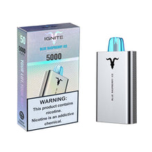 Blueberry Raspberry Ice Flavored Ignite v50 Disposable Vape Device - 5000 Puffs | everythingvapes.com - 1PC