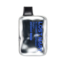Blueberry Raspberry Peach Flavored EBDesign LOST MARY OS5000 Disposable Vape Device - 5000 Puffs | everythingvapes.com - 3PK