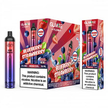 Blueberry Strawberry-Glamee FLOW Disposable Vape Device