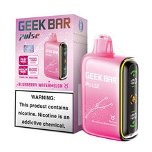 Blueberry Watermelon Flavored Geek bar Pulse Disposable Vape Device - 15000 Puffs | everythingvapes.com - 10PK