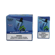 Blueberry Mint flavor Glamee MAGIC Disposable Vape Pod 6000 PUFFS