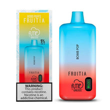 Bomb Pop Flavored Fume FRUITIA Disposable Vape Device - 8000 Puffs | everythingvapes.com - 6PK