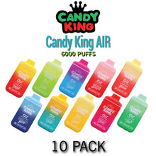 Candy King AIR Disposable Vape Device | 6000 Puffs - 10PK