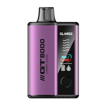 Cherry Lemon Flavored Glamee GT8000 Disposable Vape 8000 PUFFS