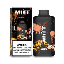 Chilly Mango Flavored Whiff Remix Disposable Vape Device by Scott Storch 5000 Puffs
