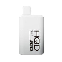 6 Pack Clear Flavored HQD Cuvie BAR Disposable Vape Device 7000 Puffs | everythingvapes.com