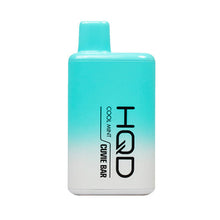 6 Pack Cool Mint Flavored HQD Cuvie BAR Disposable Vape Device 7000 Puffs | everythingvapes.com