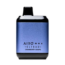 Cranberry Grape Flavored EB Create (formerly EB Design)Airo Max Disposable Vape Device