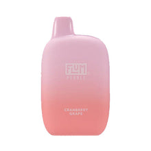 Cranberry Grape Flavored Flum Pebble 6000 Disposable Vape Device 6000 Puffs | everythingvapes.com - 1PC