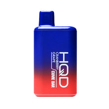 6 Pack Cranberry Grape Flavored HQD Cuvie BAR Disposable Vape Device 7000 Puffs | everythingvapes.com